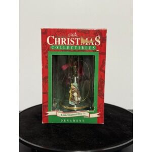 Vintage Gibson Christmas Ornaments "Little‎ Shepherd Boy" 1993 NOS